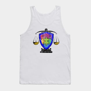 Autism Rights In Justice Tank Top